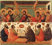 Duccio di Buoninsegna The Last Supper00 oil painting reproduction